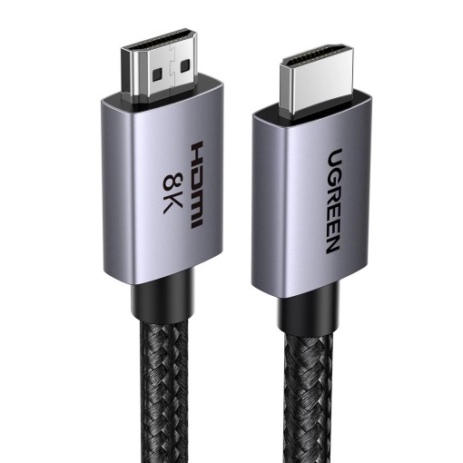 Cablu Video HDMI 2.1 8K Certificat Ultra High Speed Ugreen HD171 (Gri)
