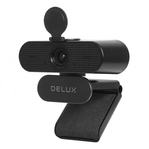 Camera web cu micro Delux DC03, 1080P HD 25FPS (negru)