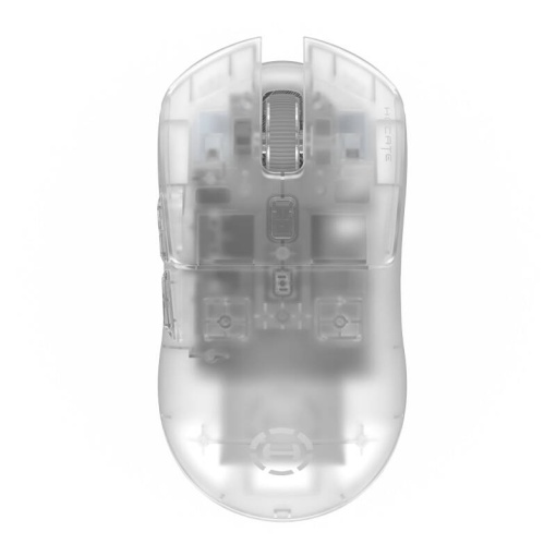 Mouse Gaming Wireless Edifier HECATE G3M PRO, USB-C, Bluetooth, 2.4G, 26000 DPI (Transparent)
