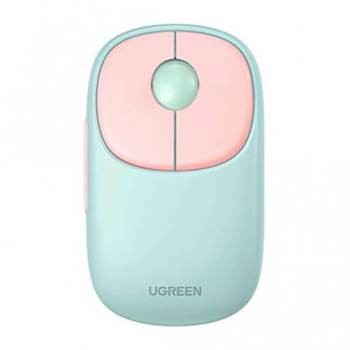 Mouse wireless Ugreen MU102 FUN+ Bluetooth / 2.4 GHz - roz 15722