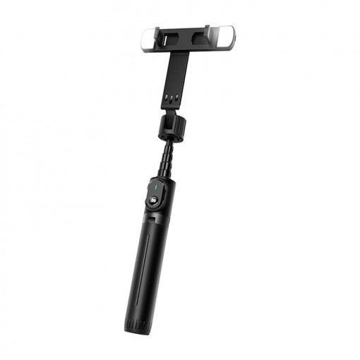 Selfie stick Mcdodo SS-1771, cu iluminare si telecomanda, 1140mm (negru)