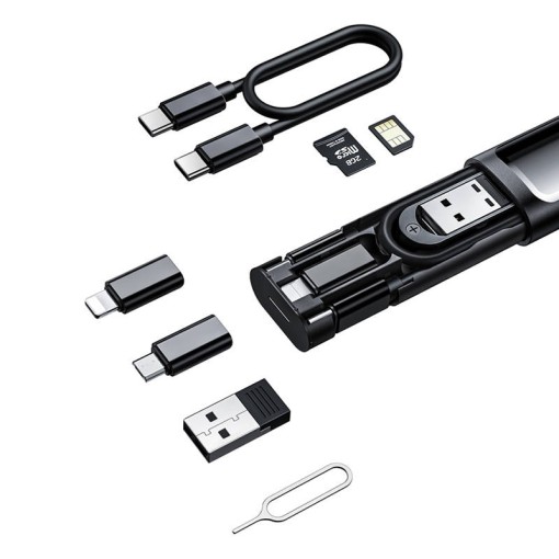 Set Accesorii GSM Multifunctionale Micro USB, Lightning, USB Mcdodo WF-1720