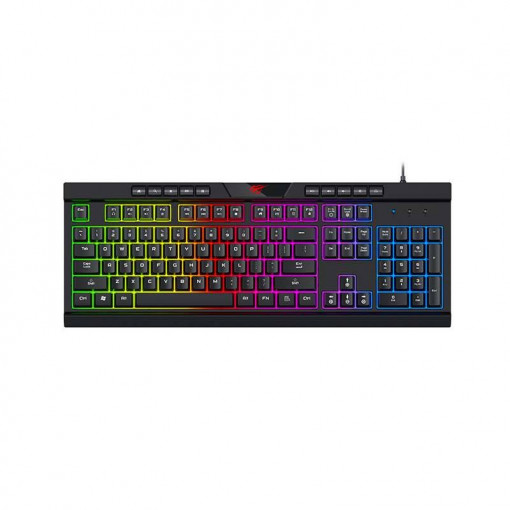 Tastatura gaming RGB cu membrana GAMENOTE KB500L Havit