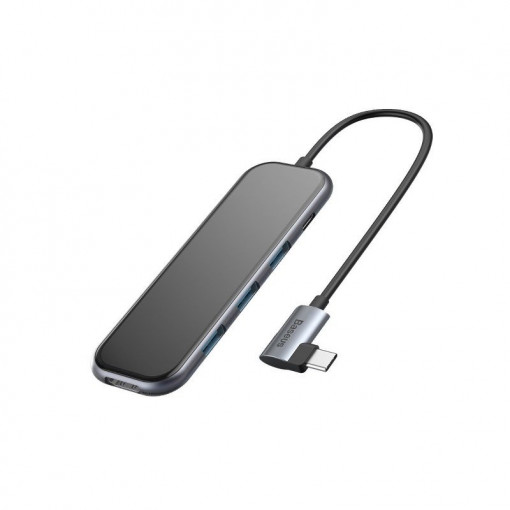 Adaptor Hub Baseus 5in1 USB-C la 3x USB 3.0 + HDMI + USB-C PD CAHUB-BZ0G