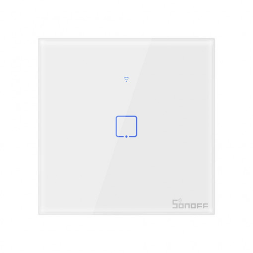 Intrerupator Smart WiFi Sonoff T0 EU TX (1 canal) IM190314009