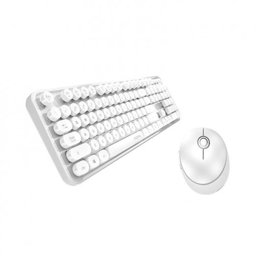 Set tastatura + mouse wireless MOFII Sweet 2.4G (alb) SMK-623387AG