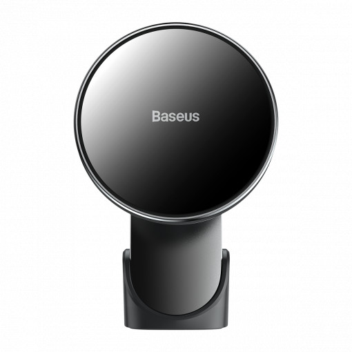 Suport auto Baseus Big Energy cu incarcator wireless 15W pentru Iphone 12 / Iphone 13 (Negru) WXJN-01