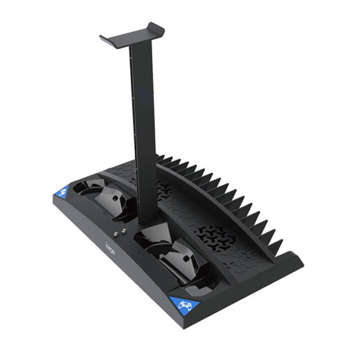 Suport multifunctional iPega PG-P4009 pentru PS4 si accesorii (negru)