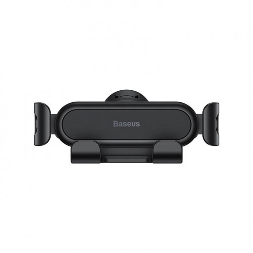 Suport pentru telefon gravitational Baseus Lite la grila de ventilatie (negru) SUWX010001