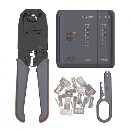 Tester de cablu RJ45 Jimi Home JM-GTW5N, kit 5In1