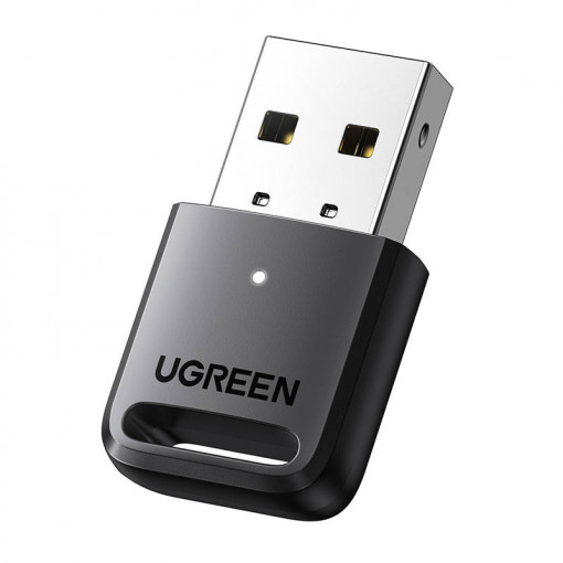 UGREEN CM390 Adaptor USB Bluetooth 5.0 pentru PC raza 20m (negru) 80890