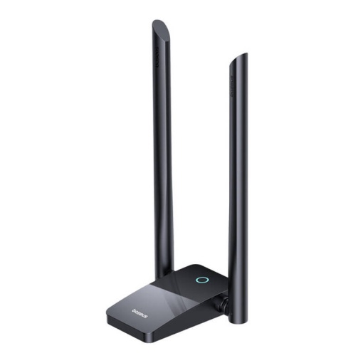 Amplificator WiFi Extender Placa de Retea Baseus FastJoy 1300Mbps (Negru) B01317600111-05