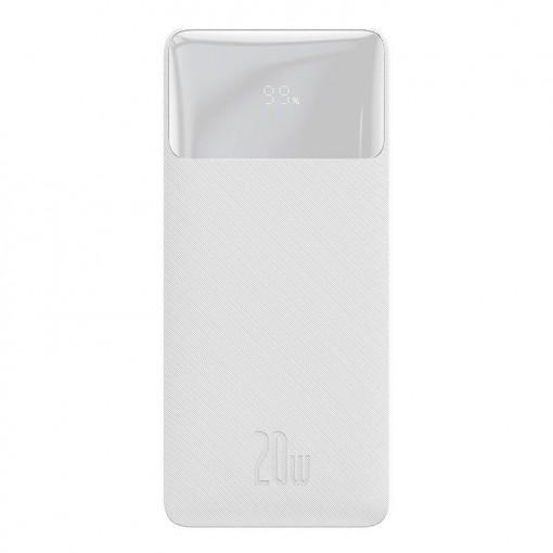 Baterie externa Powerbank Baseus Bipow 30000mAh, 20W (alb) PPBD050402