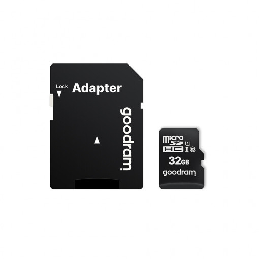 Card memorie microSDXC 32GB GoodRam cl. 10 UHS-I + adaptor