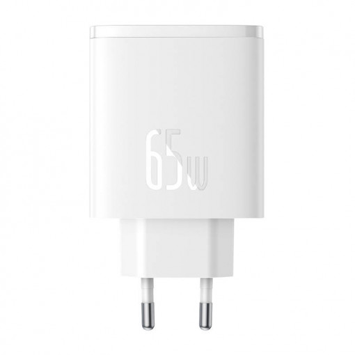 Incarcator rapid de perete Baseus OS-Cube Pro 2xUSB-C + USB, 65W (alb) P10152301213-00