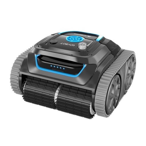 Robot de Curatare Piscina Wireless Wybot S1, Automat, 90W, Impermeabilitate IPX8, pentru Suprafete de pana la 120m² (Negru)