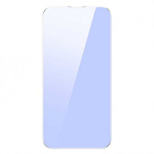 Sticla securizata Baseus Anti-lumina albastra 0.3 mm pentru iPhone 14 Pro (2 buc) SGBL080102