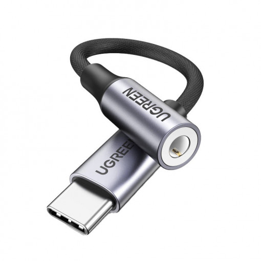 Adaptor audio UGREEN AV161 USB-C la mini jack 3.5mm 80154
