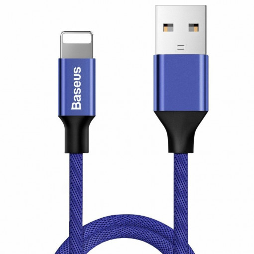 Cablu de date USB la Lightning Baseus Yiven 120cm 2A (albastru) CALYW-13