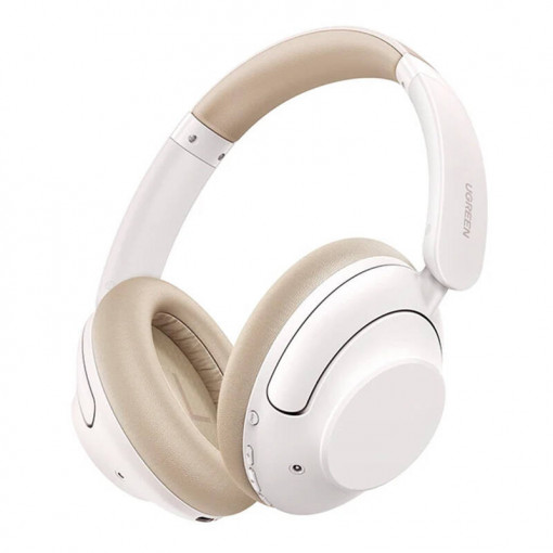 Casti Wireless Bluetooth Over Ear UGREEN HP202 HiTune Max5 Hybrid ANC (alb)