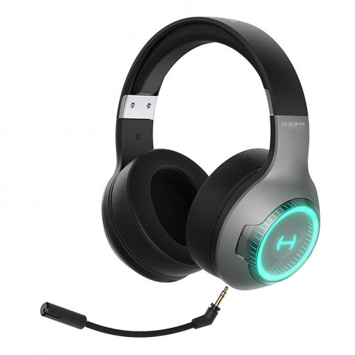 Casti wireless pentru gaming Edifier HECATE G33BT RGB bluetooth 5.0 (gri)