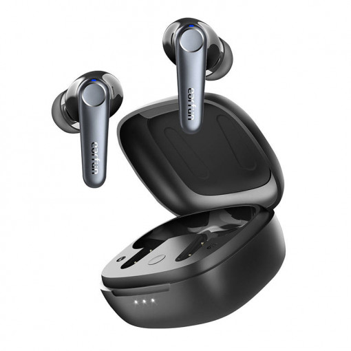 Casti wireless TWS EarFun Air Pro 3, ANC (negru)
