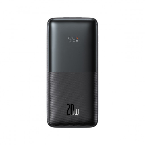 Powerbank Baseus Bipow Pro 10000mAh, 2xUSB, USB-C, 20W (negru) PPBD040101