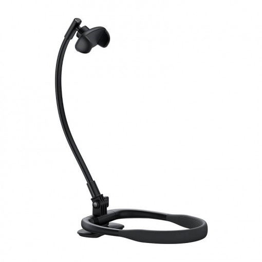 Suport pentru telefon pentru gat Baseus ComfortJoy Neck (negru) LUGB000001