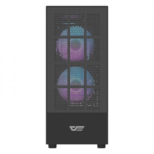 Carcasa computer Darkflash A290 + 3 ventilatoare (negru)