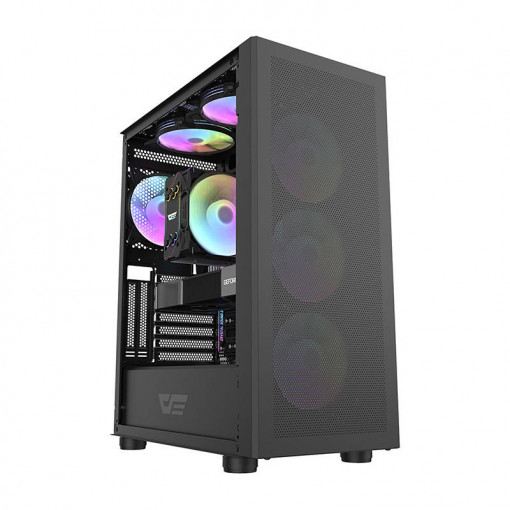 Carcasa computer Darkflash DLC29 Mesh (negru)