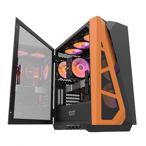 Carcasa computer Darkflash DLZ31 Mesh (negru)