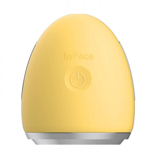 Dispozitiv facial cu ion wireless InFace Egg CF-03D (galben)