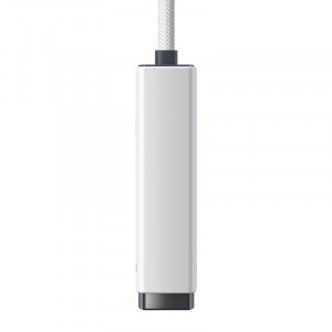 Adaptor Ethernet Retea Baseus Lite Series USB la RJ45, 100 Mbps (alb) WKQX000002