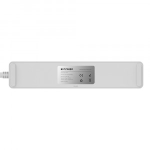 Blitzwolf BW-SHP9 Prelungitor Smart Blitzwolf BW-SHP9 3300W 3 prize UE cu USB dublu 2,4A - Img 4