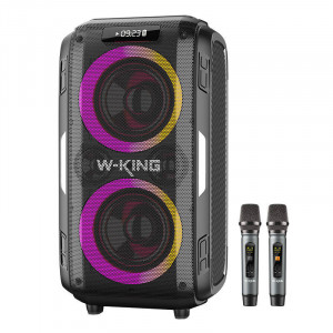 Boxa Bluetooth Wireless Portabila W-KING T9 Pro 120W RGB