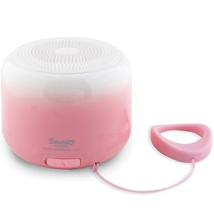Boxa Portabila Bluetooth Hello Kitty Electroplate Gradient 3W - Roz