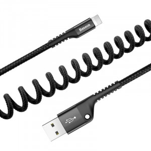Cablu incarcare rapid arcuit Baseus USB la Lightning