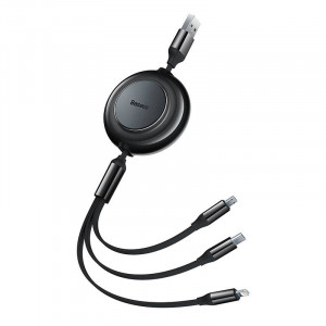 Cablu incarcare rapid USB BASEUS Bright Mirror 2 3in1 