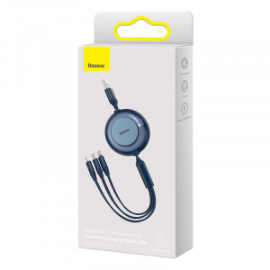 Cablu incarcare rapid USB BASEUS Bright Mirror 2 3in1
