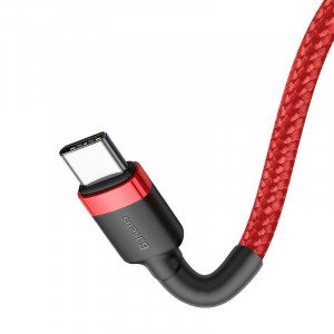 Cablu de date rapid USB-C Baseus Cafule PD2.0 60W (20V 3A) 2m rosu CATKLF-H09 - Img 3