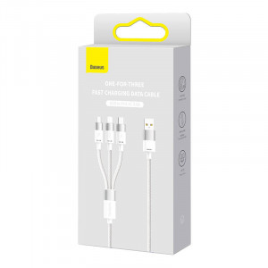 Cablu incarcare USB 3in1 Seria Baseus StarSpeed