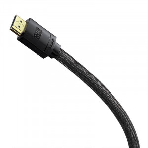 Cablu HDMI la HDMI Baseus High Definition 0.5m, 8K (negru) WKGQ040001 - Img 4