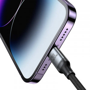Cablu Telefon Incarcare Rapida Speedy USB-C la USB-C + Lightning Joyroom 100W