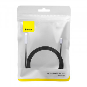 Cablu video Baseus USB-C la HDMI, 4K, 2m (negru) WKGQ010101 - Img 5