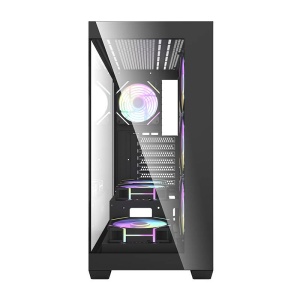 Carcasa PC Darkflash DS900 (Negru) + 7 Ventilatoare ARGB