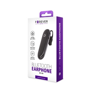 Casti Bluetooth Wireless In Ear Forever MF-350 Multipunct (Negru)