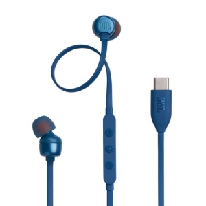 Casti cu Fir In Ear USB-C JBL Tune 310C Pure Bass EU (Albastru)