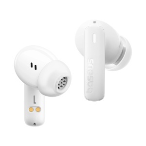 Casti Wireless Bluetooth 5.3 In Ear Baseus Bowie E19 TWS ENC IPX5 (Alb)