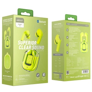 Casti Wireless Bluetooth TWS In Ear Acefast T6 (Verde)