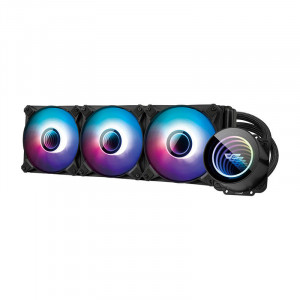 Cooler CPU Darkflash DX360 V2.6 PC Racire cu apa ARGB 3x 120x120 (negru) - Img 1